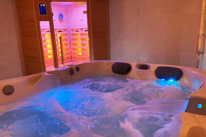 Romance Jacuzzi - Love room avec jacuzzi et sauna pres de Paris